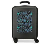 Roll Road Soccer Valise de Cabine Bleue 38 x 55 x 20 cm Rigide ABS Fermeture à Combinaison latérale 35 L 2 kg 4 Roues Doubles Bagage Main, Bleu, Valise Cabine