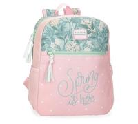 Roll Road Spring is Here Valise de Cabine, Valise pour Enfant, fabriquée en ABS, Un matériau résistant et léger, Rose, Sac à Dos Scolaire, Sac à Dos Scolaire