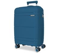 ROLL ROAD Universe Valise Cabine, Deux Compartiments, en polypropylène résistant et léger, 4 roulettes pivotantes, Serrure à Combinaison latérale, par Joumma Bags
