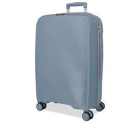 ROLL ROAD Valise Cabine Orbit Bleue - 37 x 54 x 20 cm - Rigide - 2,5 kg - Fermeture TSA - Polypropylène - 2,5 kg - 37,2 L - Taille Unique, Bleu, Taille Unique, Valise Cabine