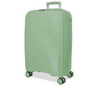 Roll Road Valise Cabine Orbit - Verte - 37 x 54 x 20 cm - Rigide - 2,5 kg - Fermeture TSA - Polypropylène - 2,5 kg - 37,2 L - Taille Unique, Vert, Taille Unique, Valise Cabine