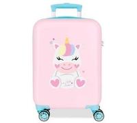 Roll Road - Valise enfant "Ma petite licorne" - 50 x 33 x 20 cm - Rose Rose