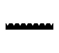 Roll Rouleau de bandes dentées 180mm B6 Quantité:10