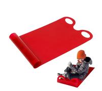 Roll Up Luge - Luge de Luge sur Luge | Luge de Luge de Neige | Luge de Luge de Neige | Snow Ice Play Winter Toys avec poignées pour | Luge de Tapis Enroulable