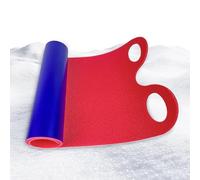 Roll Up Snow Sled, Soft Thickened Sliding Mat, 53.94x16.54in Ergonomic Design, Easy to Use, Winter Sports Gear for Men, Children, Grass Yard, Sandboarding, Skiing, Outdoor Activities