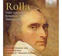 Rolla: Viola Concertos/Symphony in D/Tantum Ergo by Alessandro Rolla [CD] NEUF