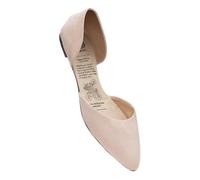 Rollasole D'Orsay Flats - Creme de la Creme - Chaussures plates pliables pour femme - Ballerines élégantes et pliables à enfiler pour sac à main, usage quotidien, soirées, mariages, voyages ou cadeaux