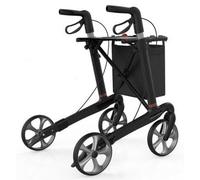 Rollateur Athlon Carbon Standard - hauteur d'assise 62 cm - noir