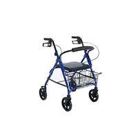 Rollator en aluminium avec panier, roues de 7,3"