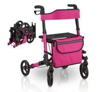 Rollator Vital en aluminium avec siège Lila