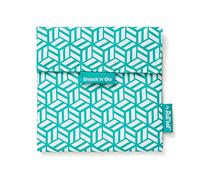 Roll'eat - Snack'n'Go Tiles | Sac à Sandwich écologique réutilisable sans BPA, Vert