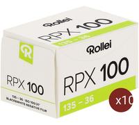 ROLLEI 135 RPX 100 Asa 36 Poses - Lot de 10