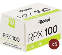 ROLLEI 135 RPX 100 Asa 36 Poses - Lot de 5