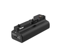 Rollei 71 Wh Poignée d'alimentation Verticale pour LUX 100 Bicolore/LUX 100 RGB/LUX 60, Puissante Batterie Grip de 4 800 mAh, Design Ergonomique avec Filetage Universel 1/4"