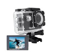 Rollei Caméscope d'action Actioncam 372 – Full HD 1080p/30 ips, grand angle, étanche 30 m – Noir