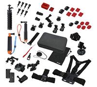 Rollei Actioncam Mount Set Sport XL - Kit de fixation sport XL - Pour caméras d‘action Rollei et GoPro - 49 pièces