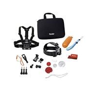 Rollei Actioncam Mount Set Water Sports - Kit d'accessoires de sports nautiques - Pour caméras d'action Rollei et GoPro - 22 pièces