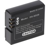 ROLLEI Batterie 3S, 4S, 5S, 95287, ActionPro SD20F comme réplique de batterie de AccuCell
