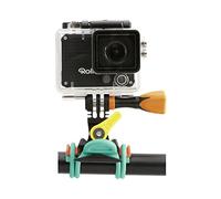 Rollei Bicycle Mount Universal Support de vélo pour Caméra d'action/Caméra GoPro Noir