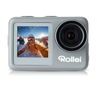 Rollei Caméra sous-marine Action Cam 9s Plus I 4K 60 images par seconde avec écran selfie, stabilisation d'image, time lapse, ralenti, fonction boucle, étanche jusqu'à 10 m, 65,5 x 43,8 x 26,5 mm