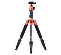 Rollei Compact Traveler No.1 Carbon Tripod Trépied de voyage V2 - Orange