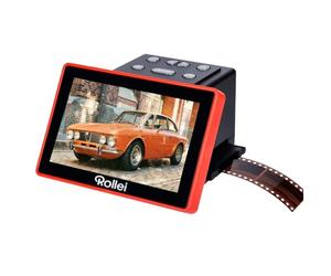 Rollei DF-S 1300 SE Scanner de Diapositives avec écran LCD TFT Couleur 5 Pouces pour Dia et Négatifs, 13 Mégapixels Idéal pour la Numérisation de Diapo Négatif