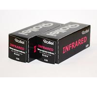Rollei infrarouge Noir et blanc Rouleau de film 120 x Lot de 2