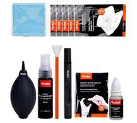 Rollei Kit de Nettoyage de capteur XL pour APS-C - 50 Chiffons de Nettoyage pour Objectif - Stylo à lentille - Soufflet - 10 bâtonnets de Nettoyage pour capteur APS-C