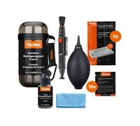 Kit Nettoyage Appareil Photo Voyage, Rollei 7 en 1 Kit de Nettoyage Appareil Photo Reflex avec Lenspen/Soufflette Photo/Chiffons/Liquide Objectif Accessoire Photo de Nettoyage pour Nikon Sony Canon
