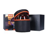 Rollei Boule de cristal K9 90 mm — Verre transparent, sac de rangement et chiffon microfibre