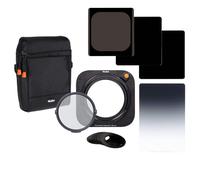 Rollei Master-Set MK 3. Porte-Filtre rectangulaire avec Filtre CPL magnétique, bagues d'adaptation de 52 à 82 mm, Soft GND8, ND8, ND64, ND1000