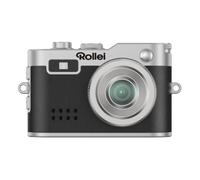 Mini Appareil Photo Numérique Noir, Rollei Petit Caméra Digitale Vintage 1080P FHD avec Écran couleur 0,96 pouces 2MP Digital Camera Compact avec Flash et Enregistrement, Mini-Appareil-Photo-Numérique