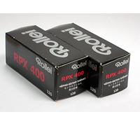 Rollei Noir et blanc Rpx400 120 Rouleau de film Lot de 2