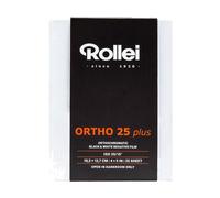 Rollei Ortho 25 plus film noir & blanc 4x5 pouces 25 feuilles