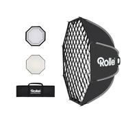 Rollei Quick Folding Octabox Diamètre 95cm avec Diffuseur & Grille & Sac