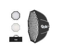 Rollei Quick Folding Softbox Parabolique 45cm avec Diffuseur/Grille/Sac
