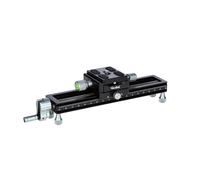Rollei Luge Macro Stable pour Appareil Photo et vidéo - Luge de réglage Macro pour Appareil Photo Reflex numérique et système d'appareil Photo - Luge Photo Parfait pour l'empilage Macro., Noir