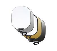 Rollei Réflecteur 5 en 1 Pliable 60 x 75 cm Diffuseur Lumiere Photo Léger et Compact 600 g pour Studio et Éclairage Extérieur avec Sac de Transport, Reflecteur-Lumiere-Photo-Studio-Pliable