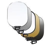 Rollei Réflecteur 5 en 1 Pliable 72 x 90 cm Diffuseur Lumiere Photo Léger et Compact 700 g pour Studio et Éclairage Extérieur avec Sac de Transport, Reflecteur-Lumiere-Photo-Studio-Pliable