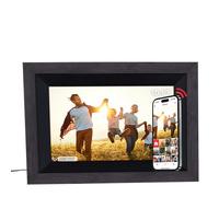 Rollei Smart Frame WiFi 105 en Bois Marron Cadre Photo numérique 10,1" avec Fonction WiFi pour Lire Vos Photos et vidéos avec Son Couleur : Bois Noir