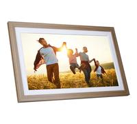 Cadre Photo Numérique Rollei Smart Frame WiFi 212 21,5 Frameo Cadres Photo Numerique Connecté 1920x1080 IPS Écran Tactile 32Go pour Partager Photos et Vidéos Bois de Chêne Cadre-Photos-Numérique-Frame