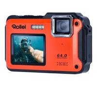 Appareil photo compact Rollei Sportsline 64 Selfie Orange et Noir