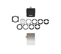 Rollei Square Filter Starter Kit for 100 mm pour Un démarrage idéal dans la Photographie avec Filtre I aux lentilles avec filetages de Filtre de 52-82 mm I IN iltre CPL