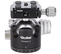 Rollei T5S Mark III Trépied Professionnel 360 degrés avec Friction Capacité de Charge 14 kg Échelle pour Prises de Vue panoramiques et 2 Niveaux à Bulle avec Plaque de dégagement Rapide Compatible