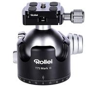 Rollei T7S Markt II Trépied Professionnel 360° avec Friction Capacité de Charge 26 kg Balance pour panoramique et 2 Niveaux à Bulle Compatible avec Acra Swiss Plaque de dégagement Rapide