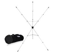 Rollei X-Drop Support Compatible avec Les Fonds X-Drop aux Dimensions 2,1 x 1,5m et 3,0 x 1,5m pour Photographie en Studio de Portraits et Produits en Intérieur et Extérieur (Sac de Transport Inclus)