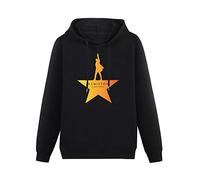 Rollen Men's Hoody Hamilton Musical Love Hoodies Pullover Long Sleeve Sweatshirts L