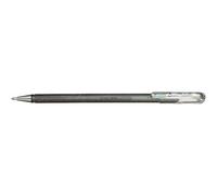 Roller à encre gel hybride Pentel "Dual Pen" argenté