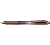 Roller à encre gel liquide Pentel EnerGel-X BL107 brun