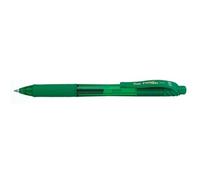 Pentel Stylo roller Energel BL 107 rétractable pointe 0,7 mm - écriture moyenne vert